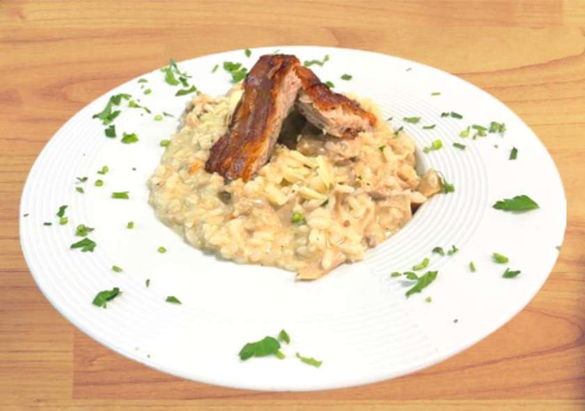 Suckling Pig Risotto