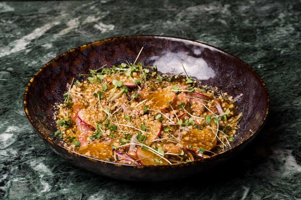 Seared Beef Crudo