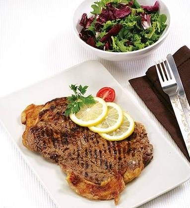 Bife da Vazia Grelhado no Carvão