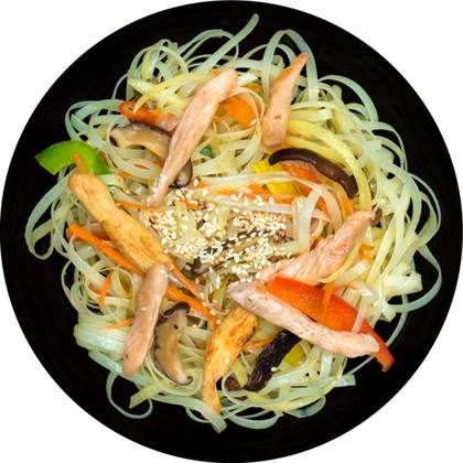 Локшина з куркою "по-сінгапурськи" (350г)