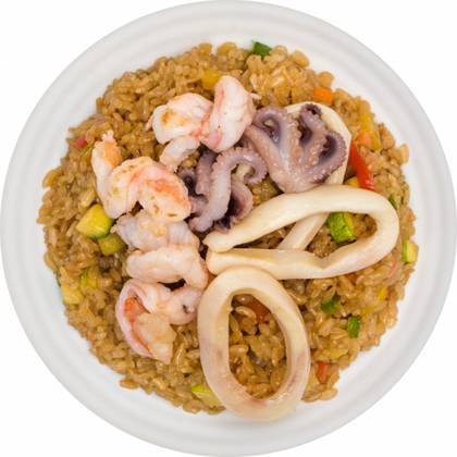 Рис з морепродуктами (350г)