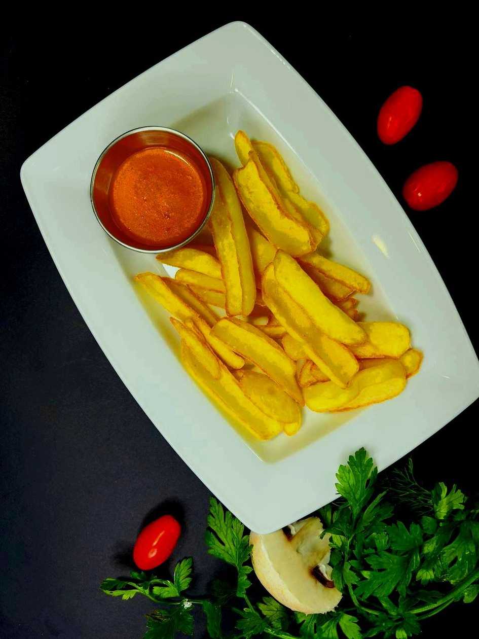 Thick french fries