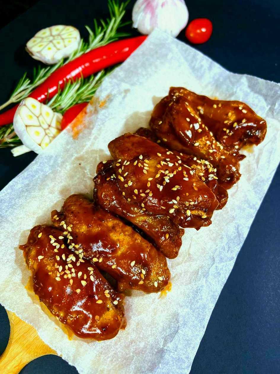BBQ chicken wings