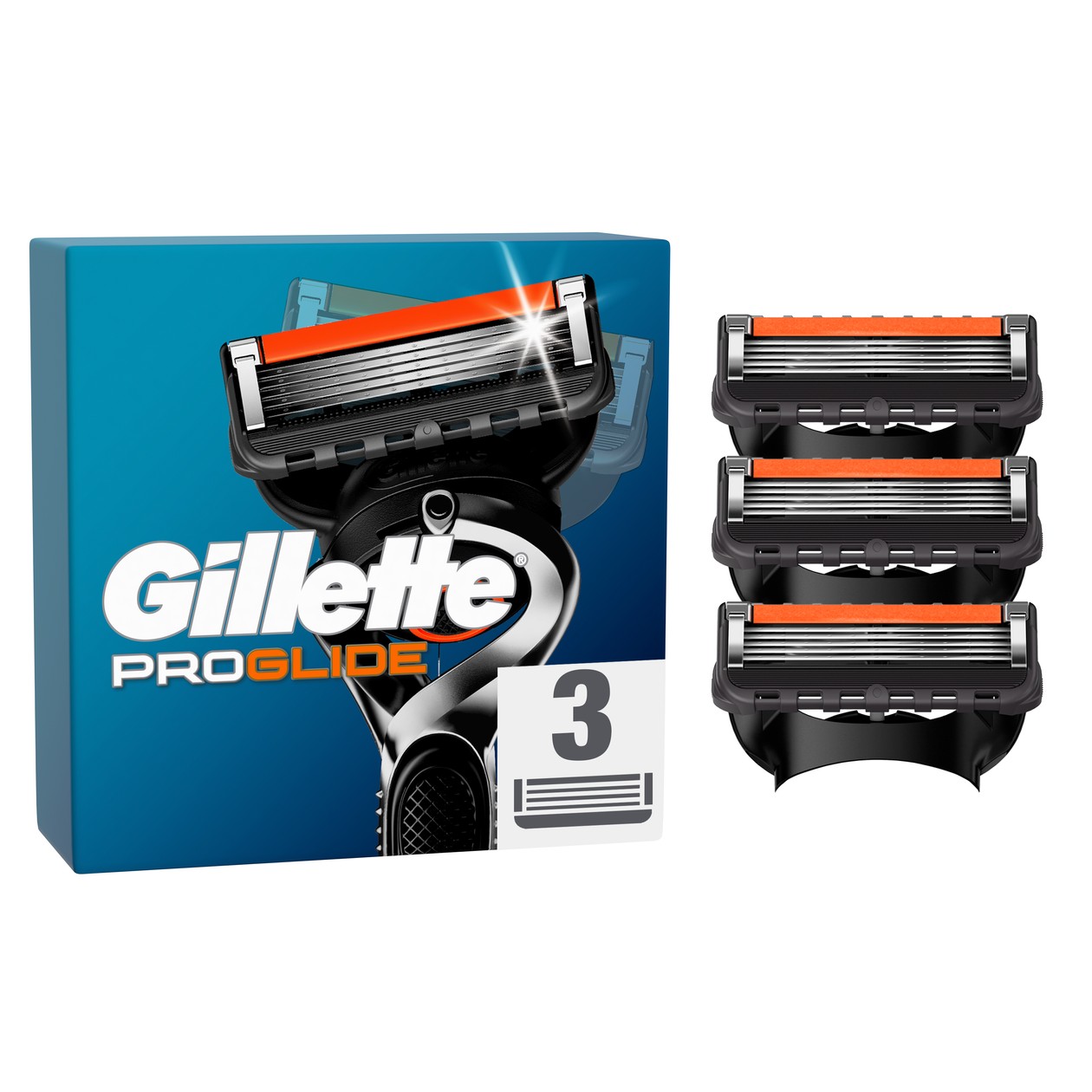 Recarga Proglide Gillette 3 un