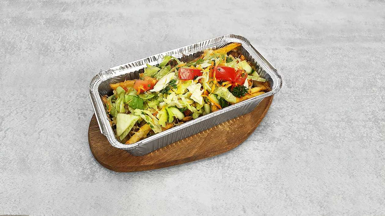Kapsalon with fries