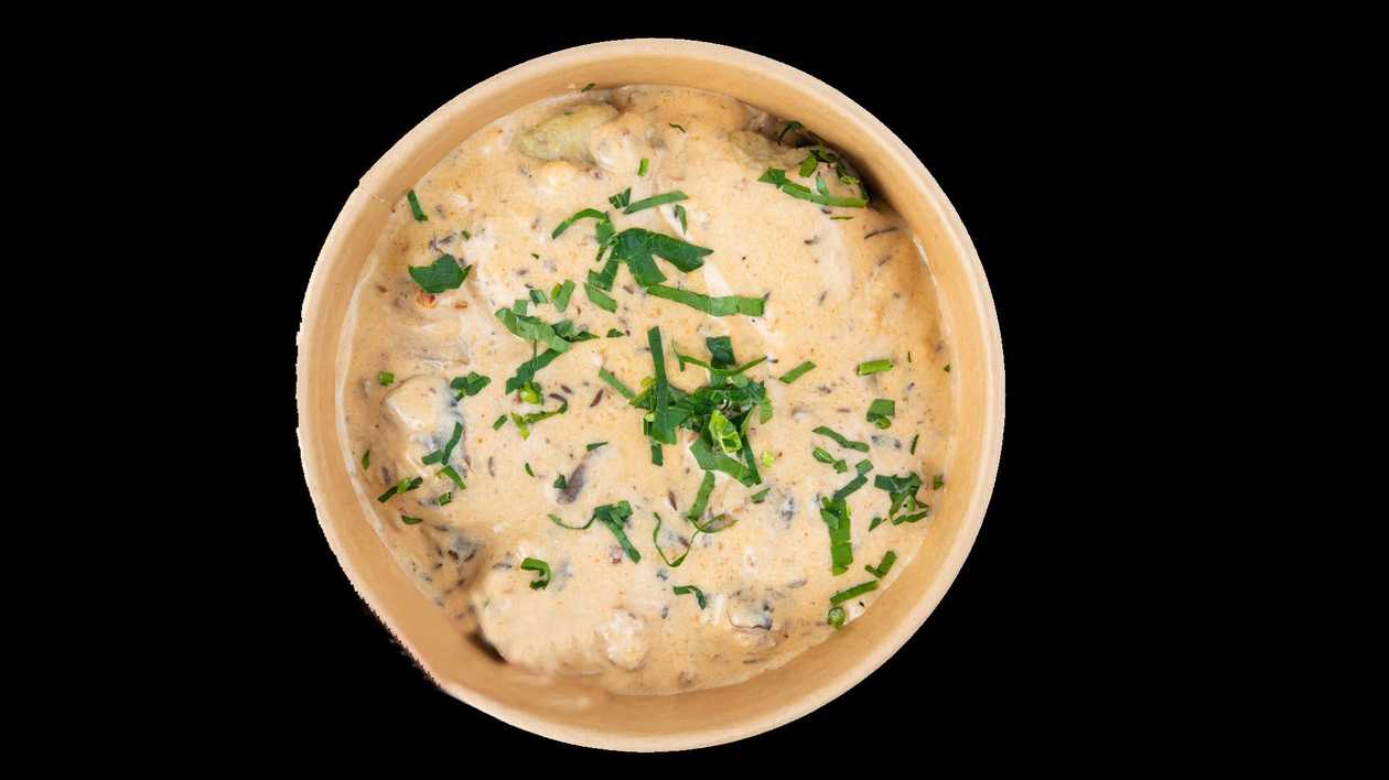Shroomy chicken bowl