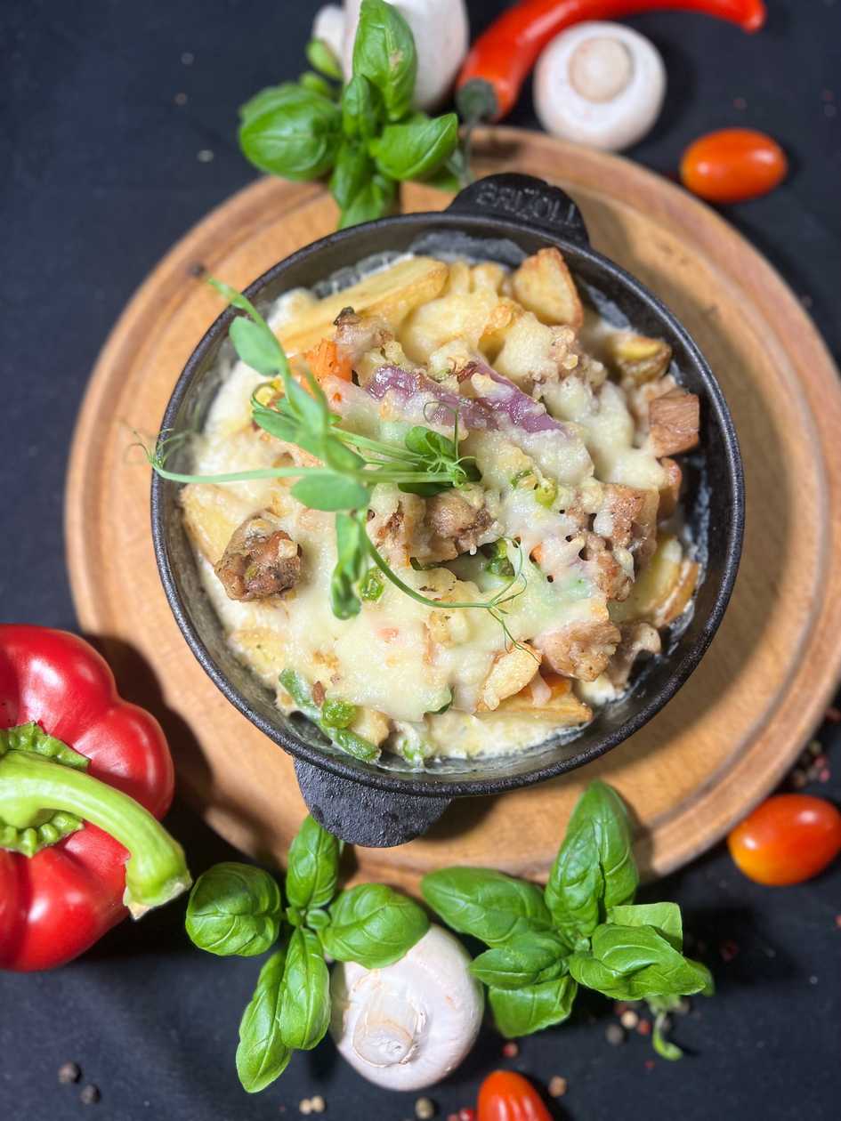 Пательня з куркою
