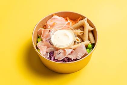 Salad Bowl with Canned Meat