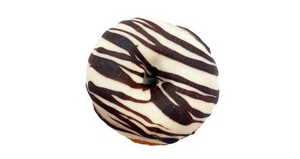Donuts with White Chocolate Glaze