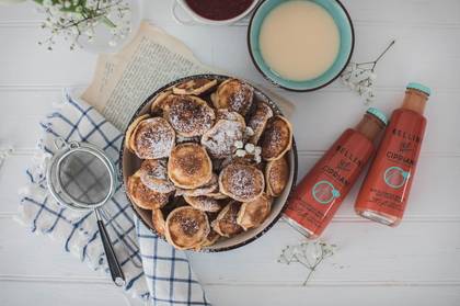 Sweet pancake combo with Bellini