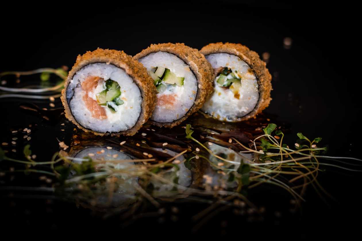 316. Tempura Salmon (10 pcs.)