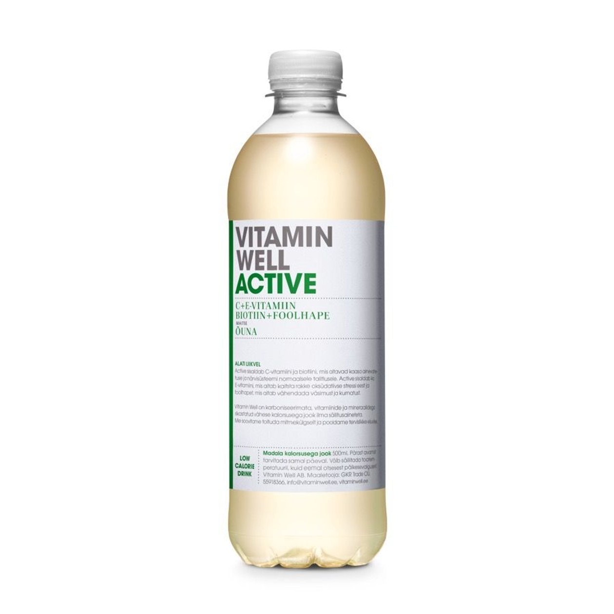 Vitamin Well, Витаминный напиток Active, 0,5л (срок годности истекает)