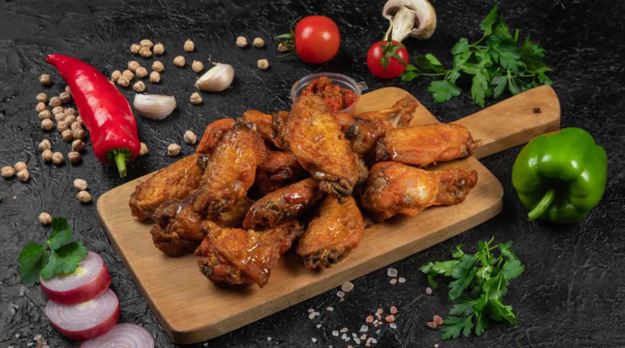 Buffalo Chicken wings menu