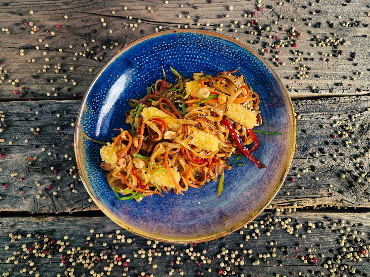 Crispy Mozarella Noodles