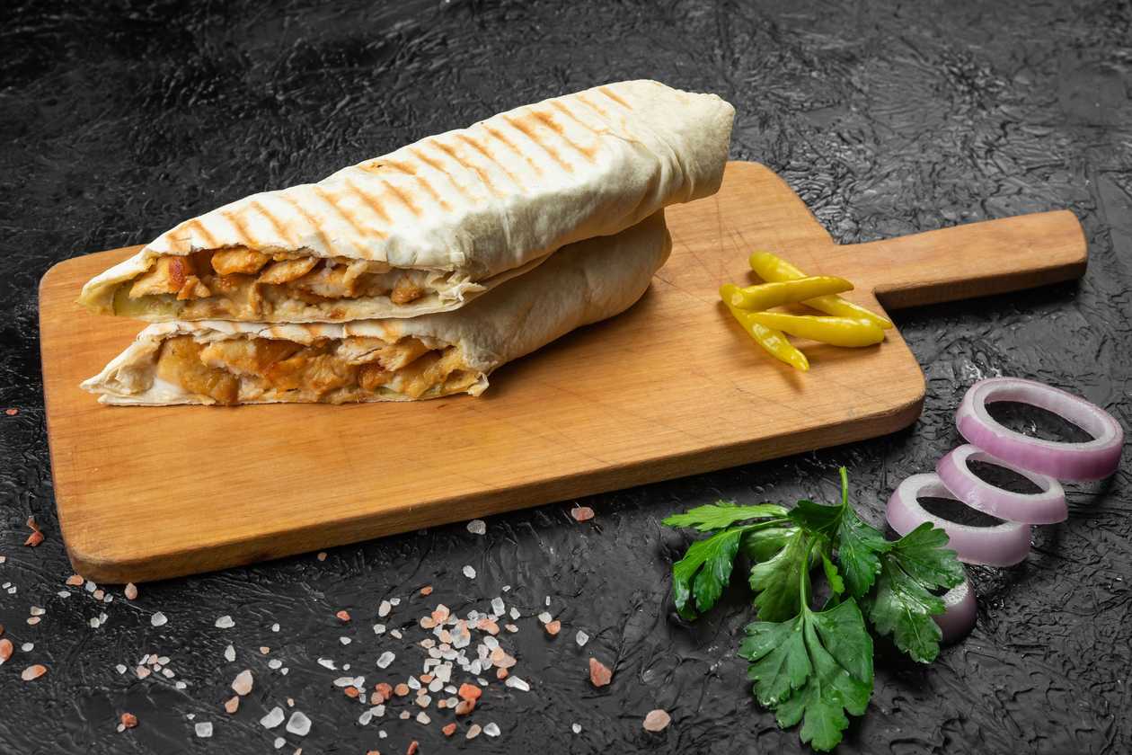 Chicken Shawarma Sandwich menu