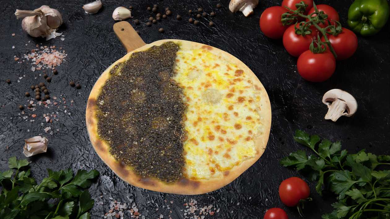 Zaatar & Cheese Pie