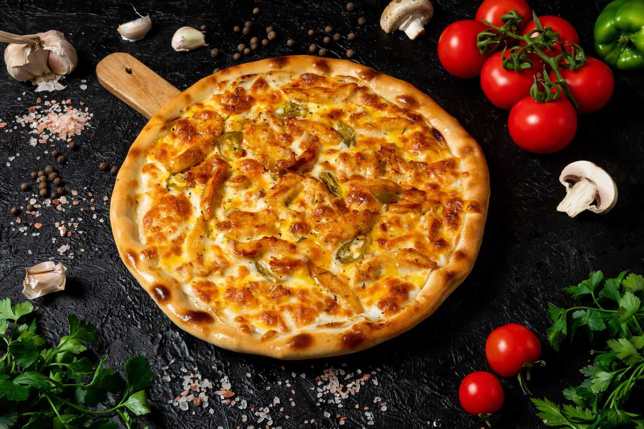 Garlic Chicken Deluxe 36 cm