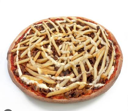 Kebabpizza speciell