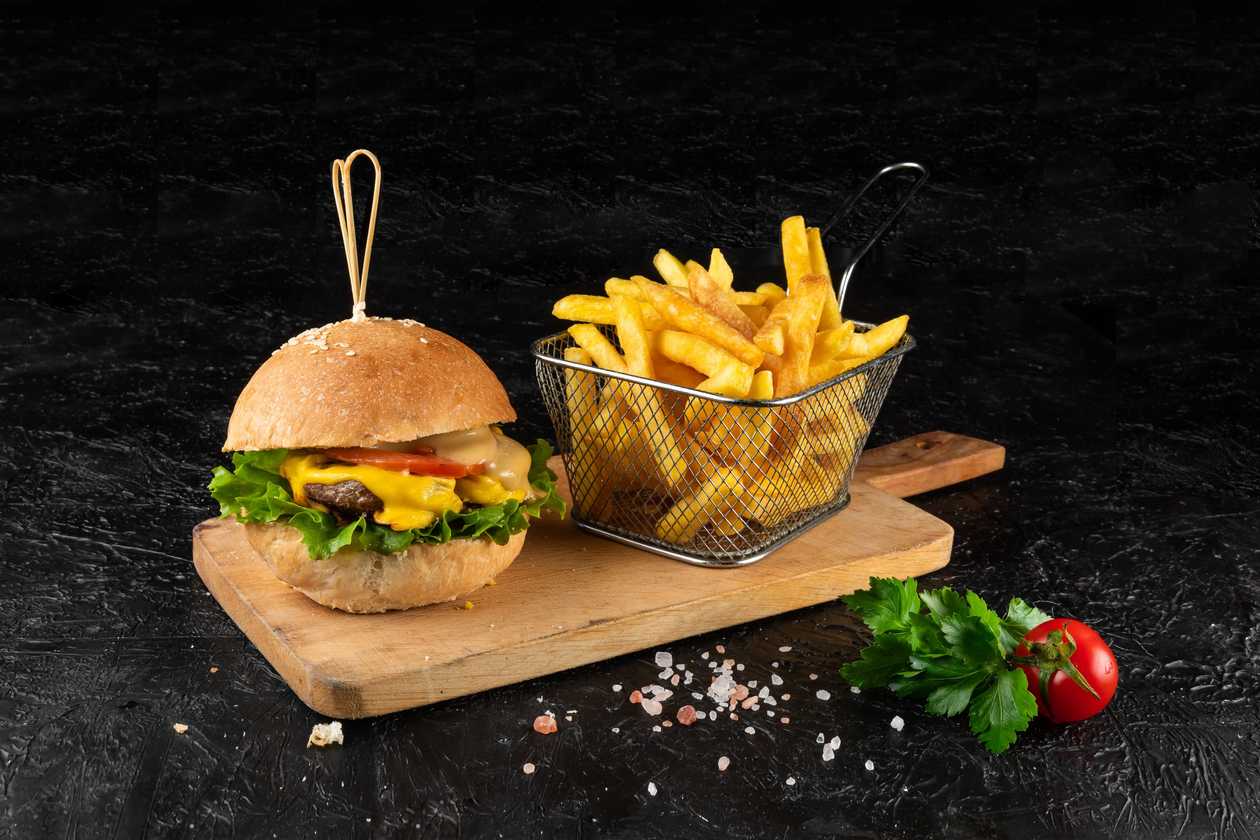 Mexican Beef Burger Menu