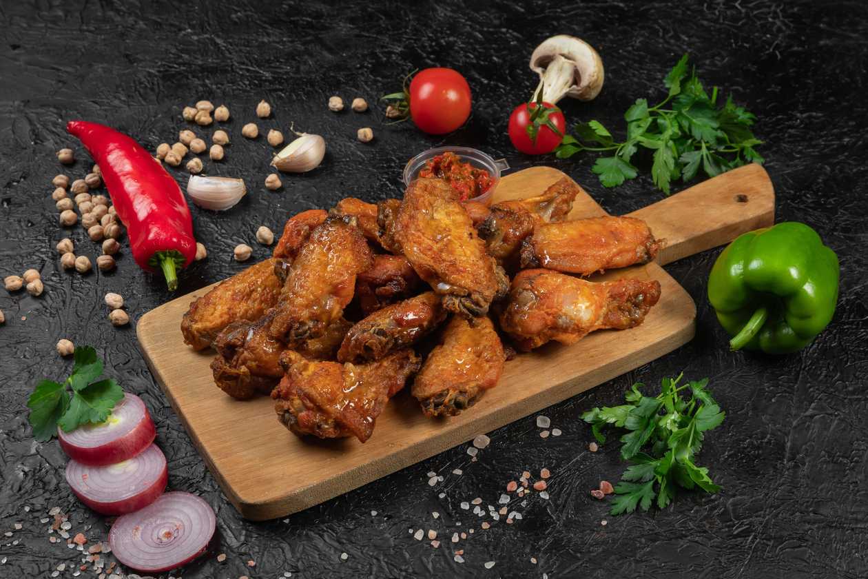 14 pcs Buffalo Chicken wings