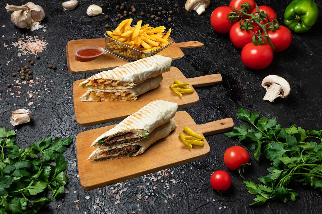 Chicken & Beef Shawarma Combo