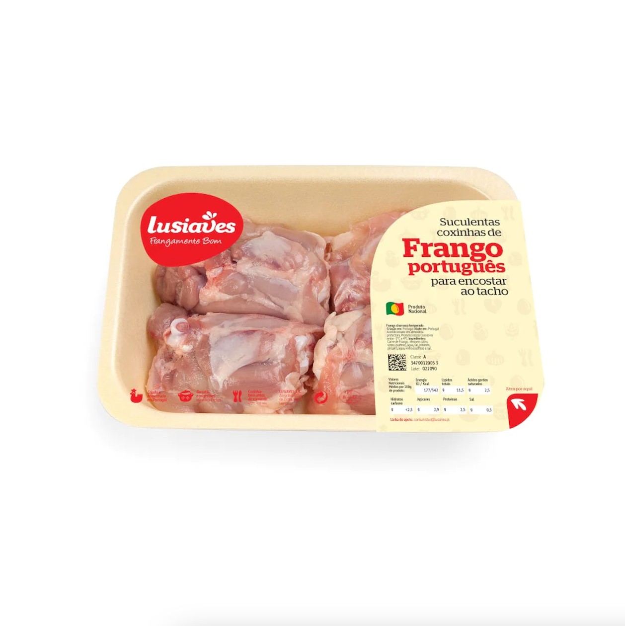 Coxa de Frango Lusiaves 600 gr approx.