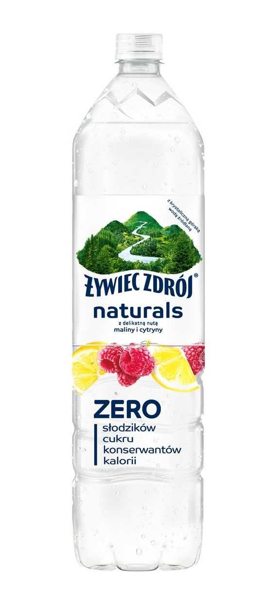 Woda Naturals Cytryna i Malina Żywiec Zdrój 1,2l