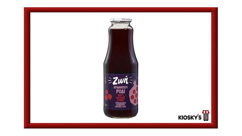 Zoe 100% Cranberry Pomegranate 250ml