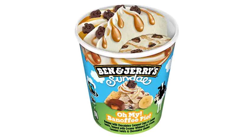 Ben & Jerry’s Oh My! Banoffee Pie! Sundae 427ml