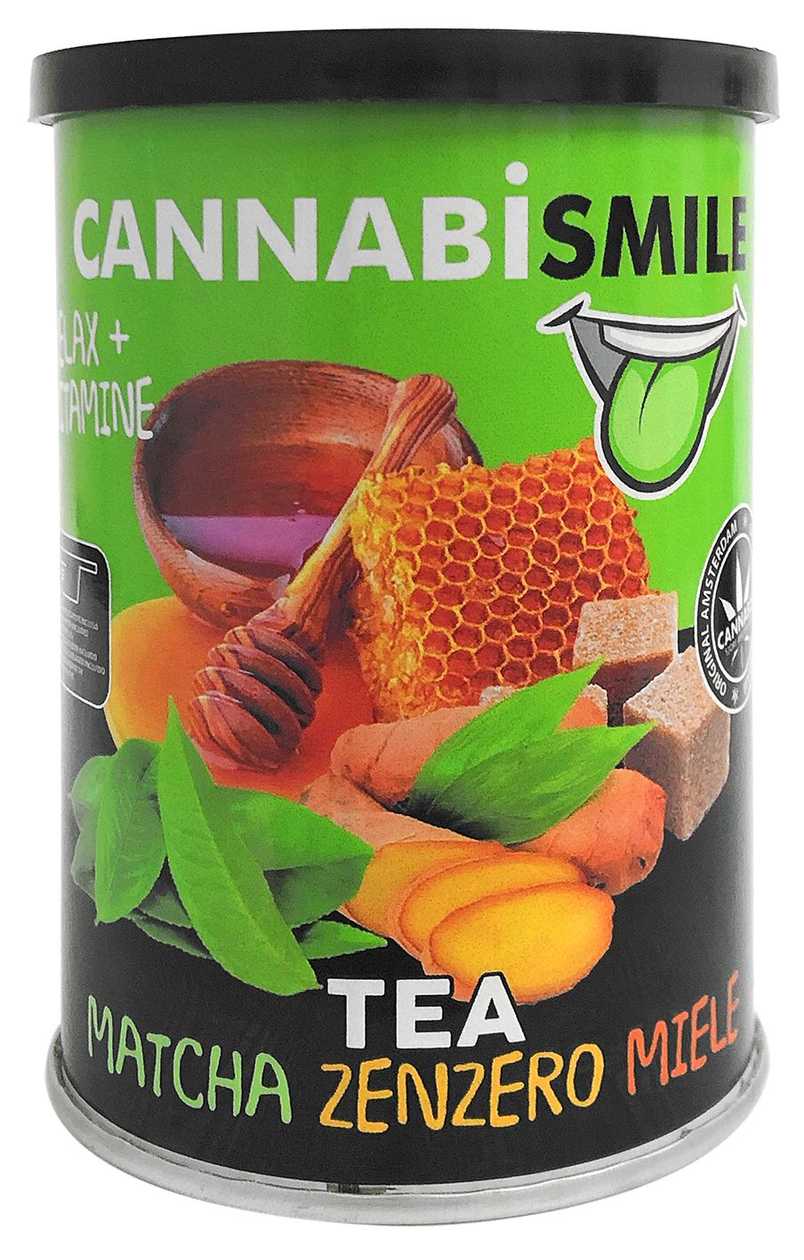 Soluble Tea with CBD Green Tea, Ginger, and Honey