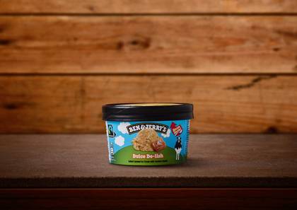 100ml Ben & Jerry`s  Dulce De-Lish minibägare