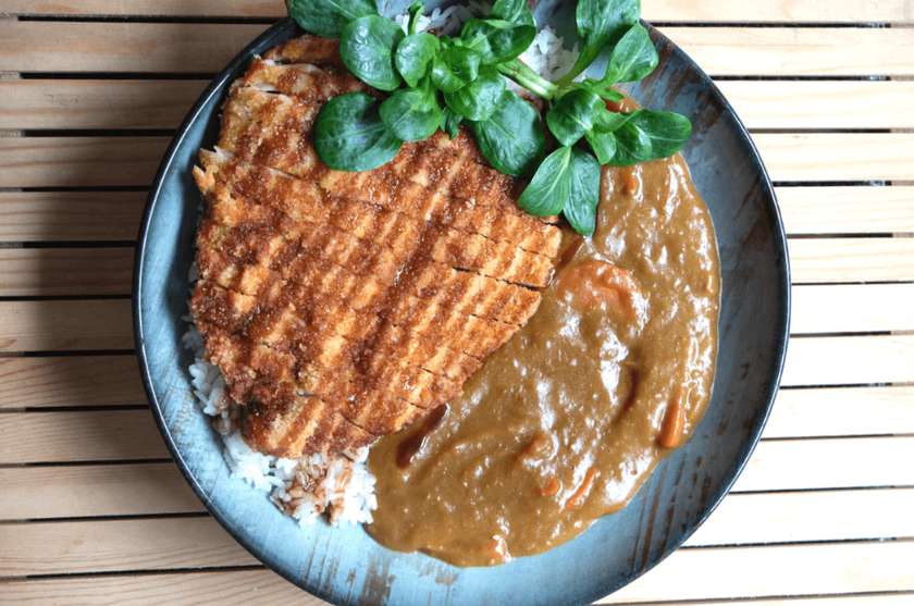 Katsu curry chicken