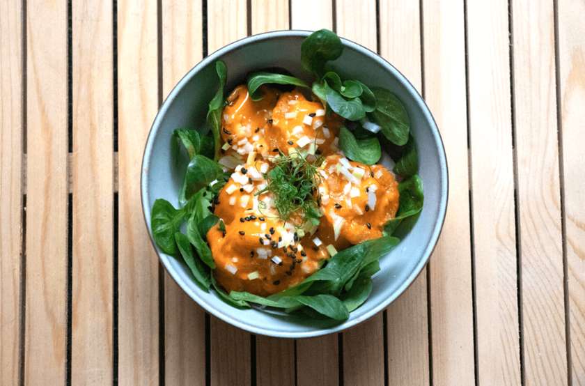 Mayo prawns