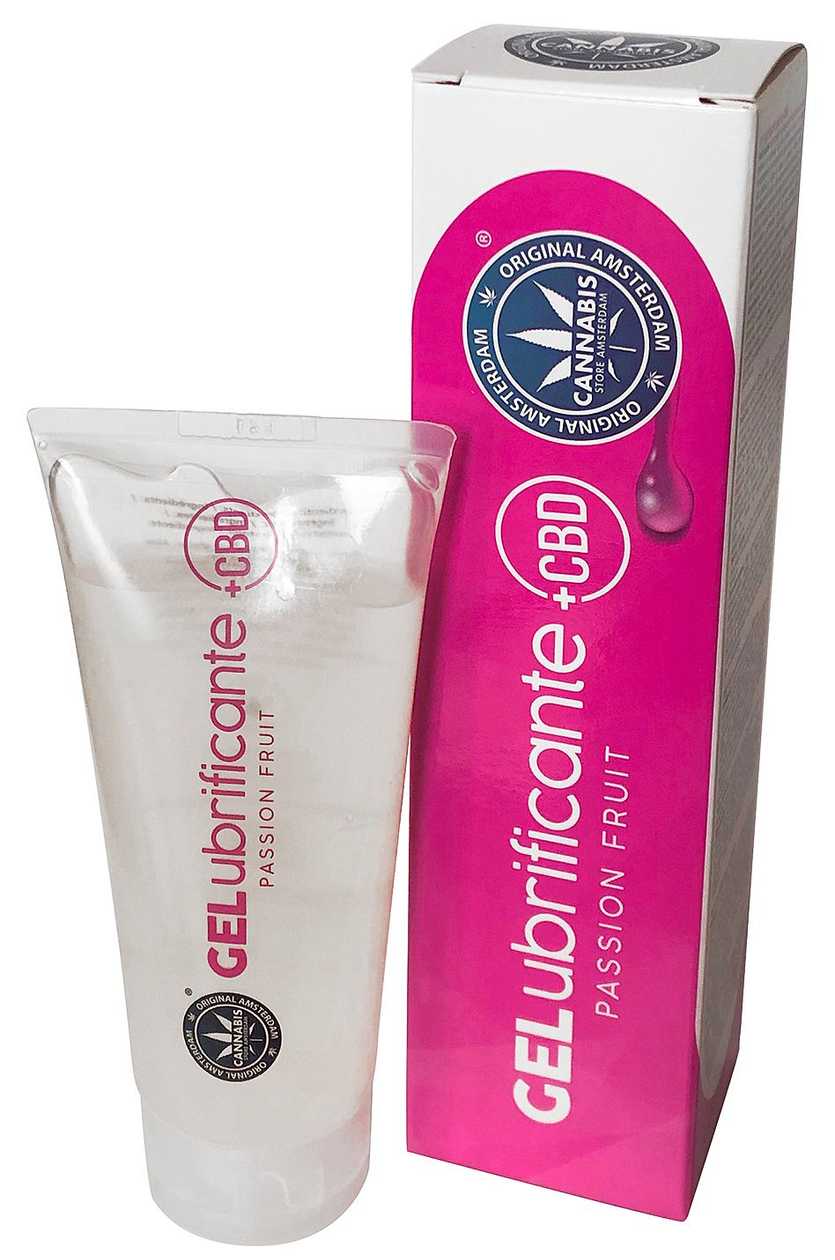 Gelubrificante & CBD Passion Fruit