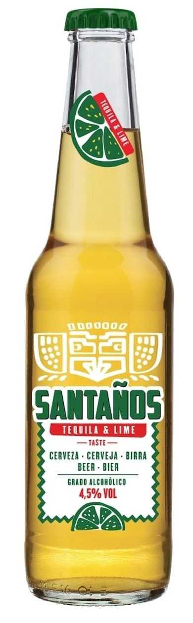 ❄️ „Santanos“ Tequila&Lime alus  (4.5%) 0,33l