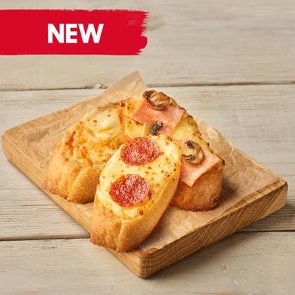 Garlic bread 2.0 Triple Cheese 2pcs