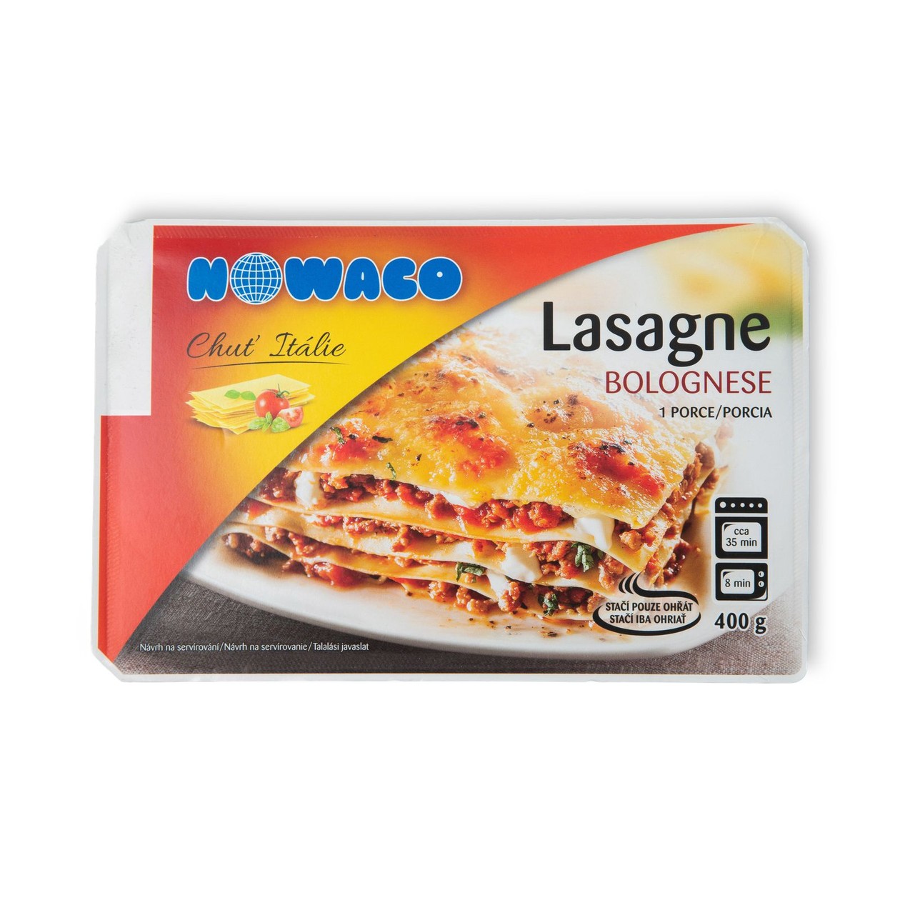 Frozen Lasagna NOWACO, 400g