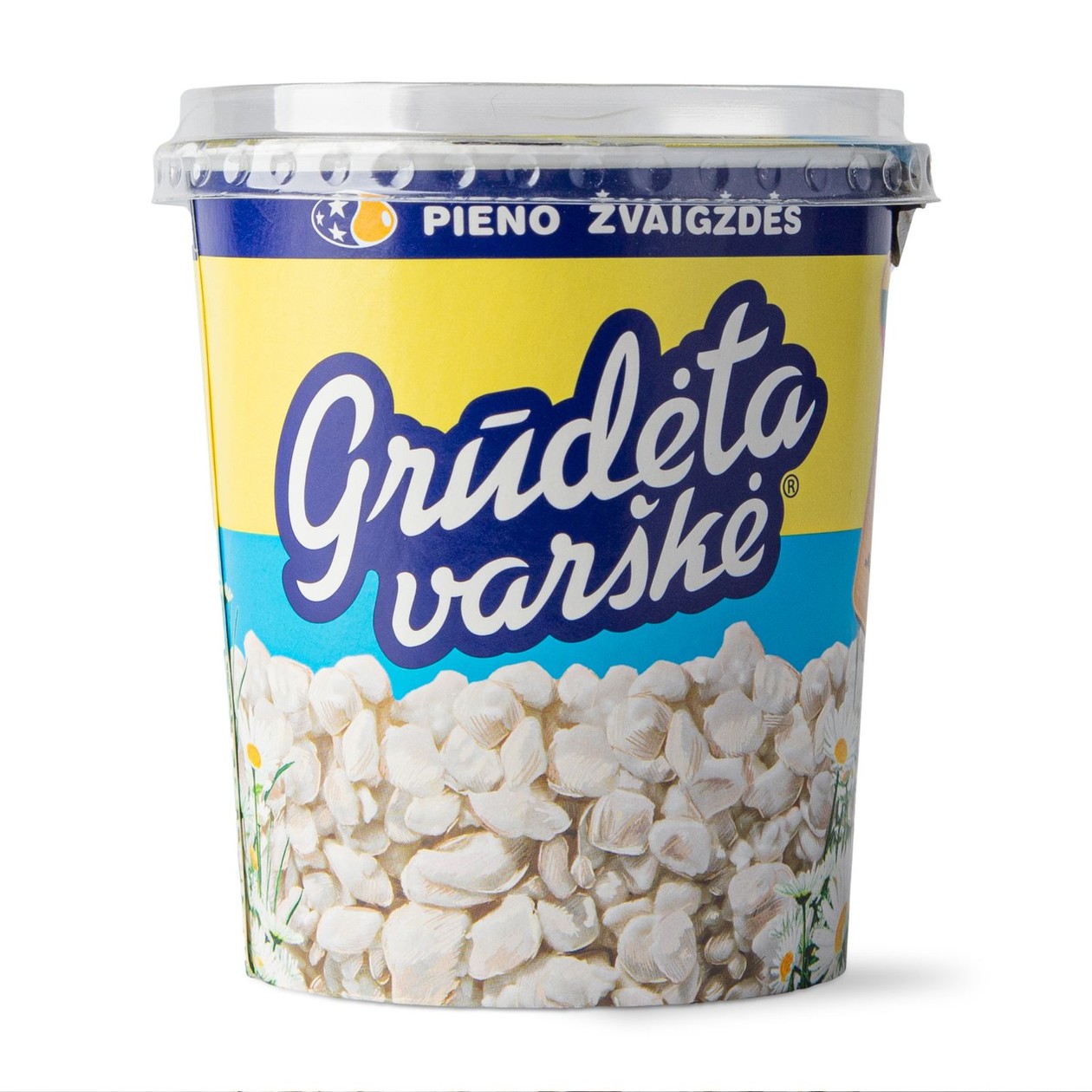 Cottage Cheese PIENO ŽVAIGŽDĖS (7%), 350g (expires soon)