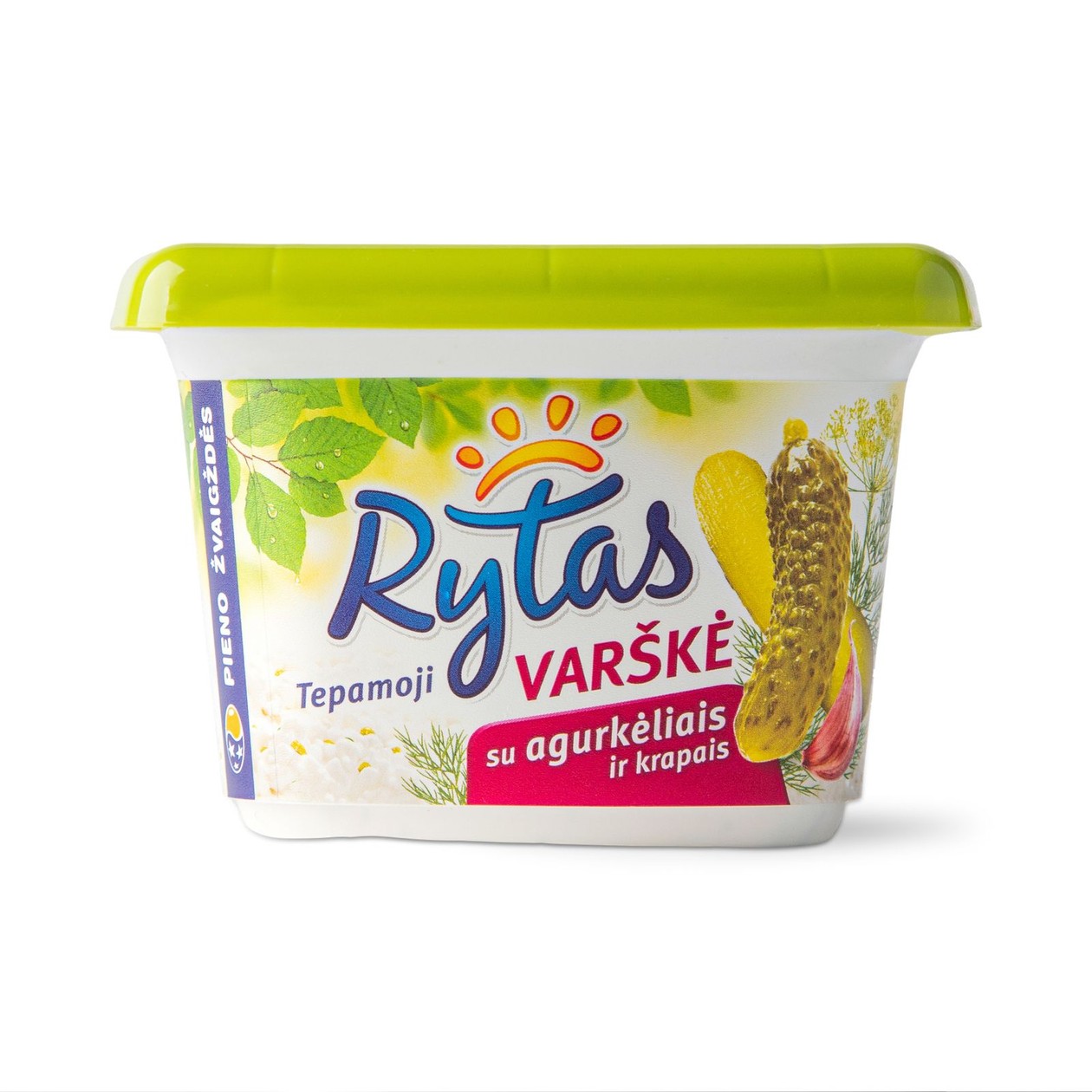 Cottage Cheese Spread with Cucumber & Dill RYTAS (15%), 130g (expires soon)