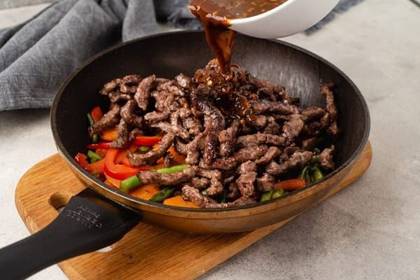 Stir Fried Beef Strips