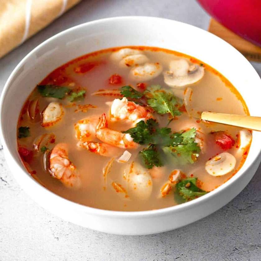 Tom Yum Prawn Soup