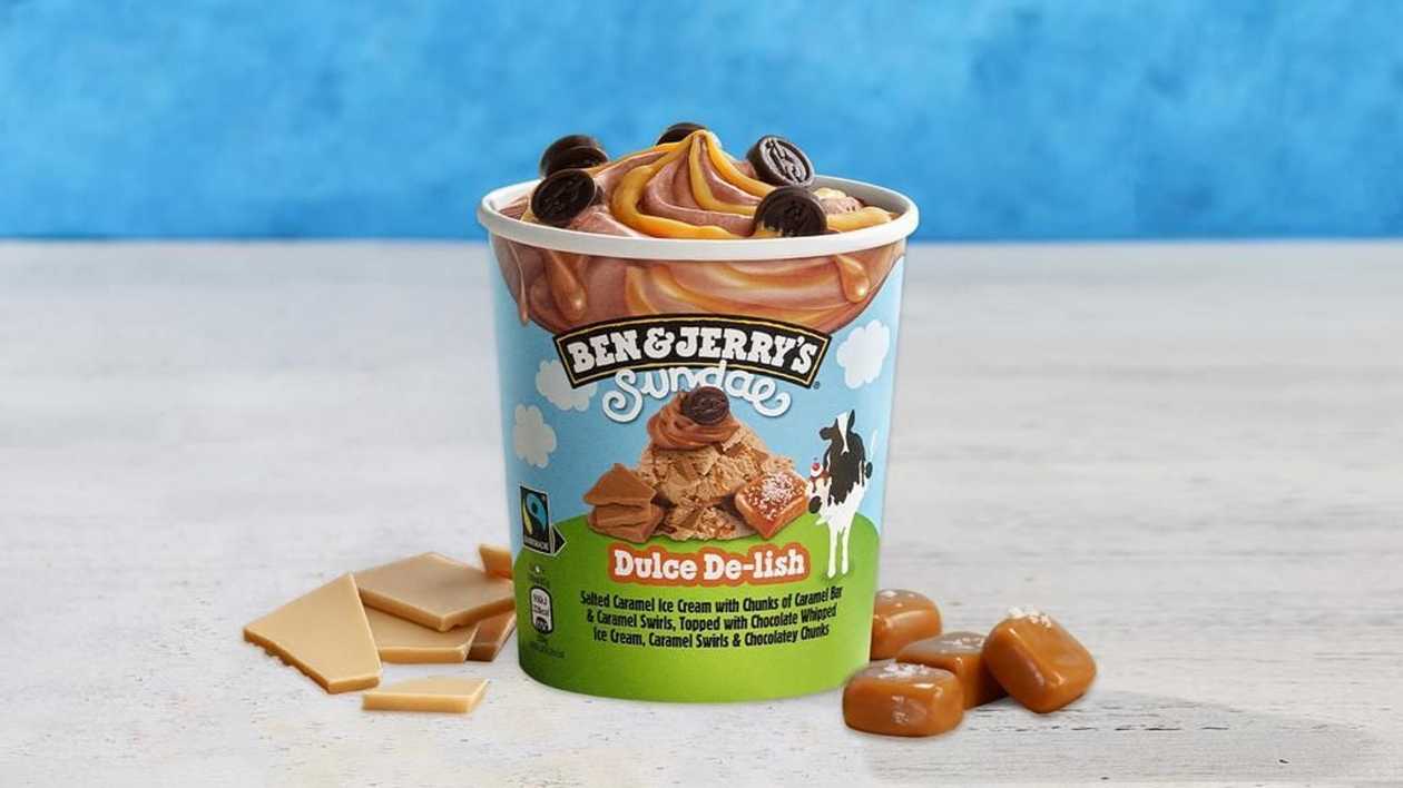 NOVO - B&J Sundae Dulce De-Lish
