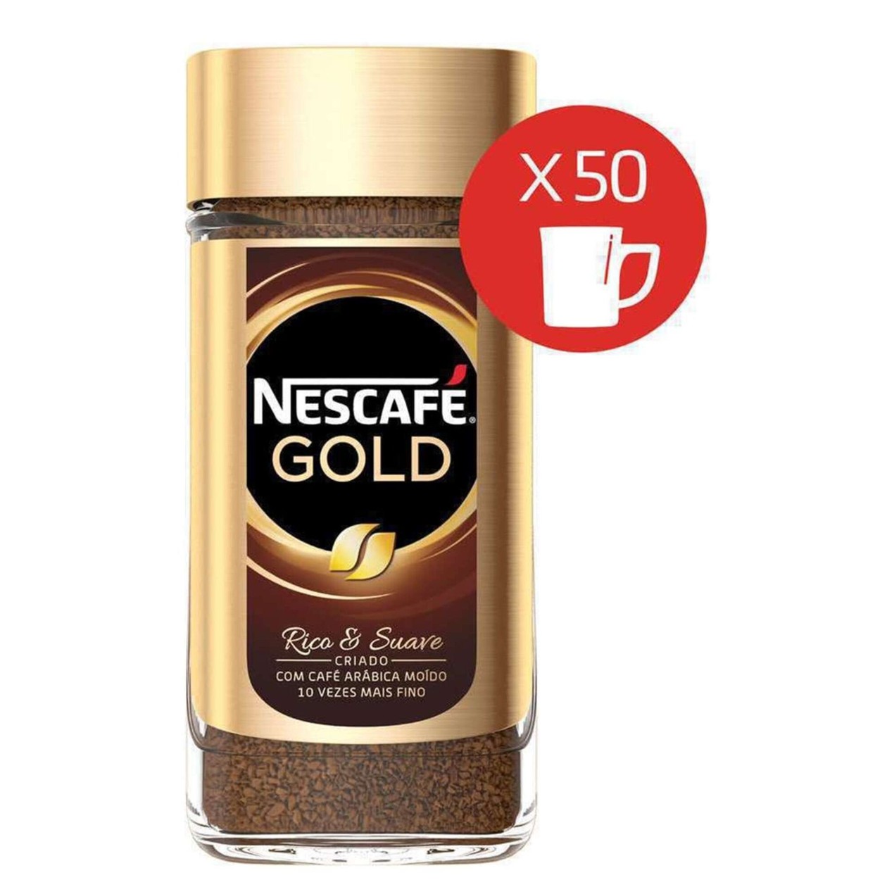 Café Solúvel Nescafé Gold 100 gr