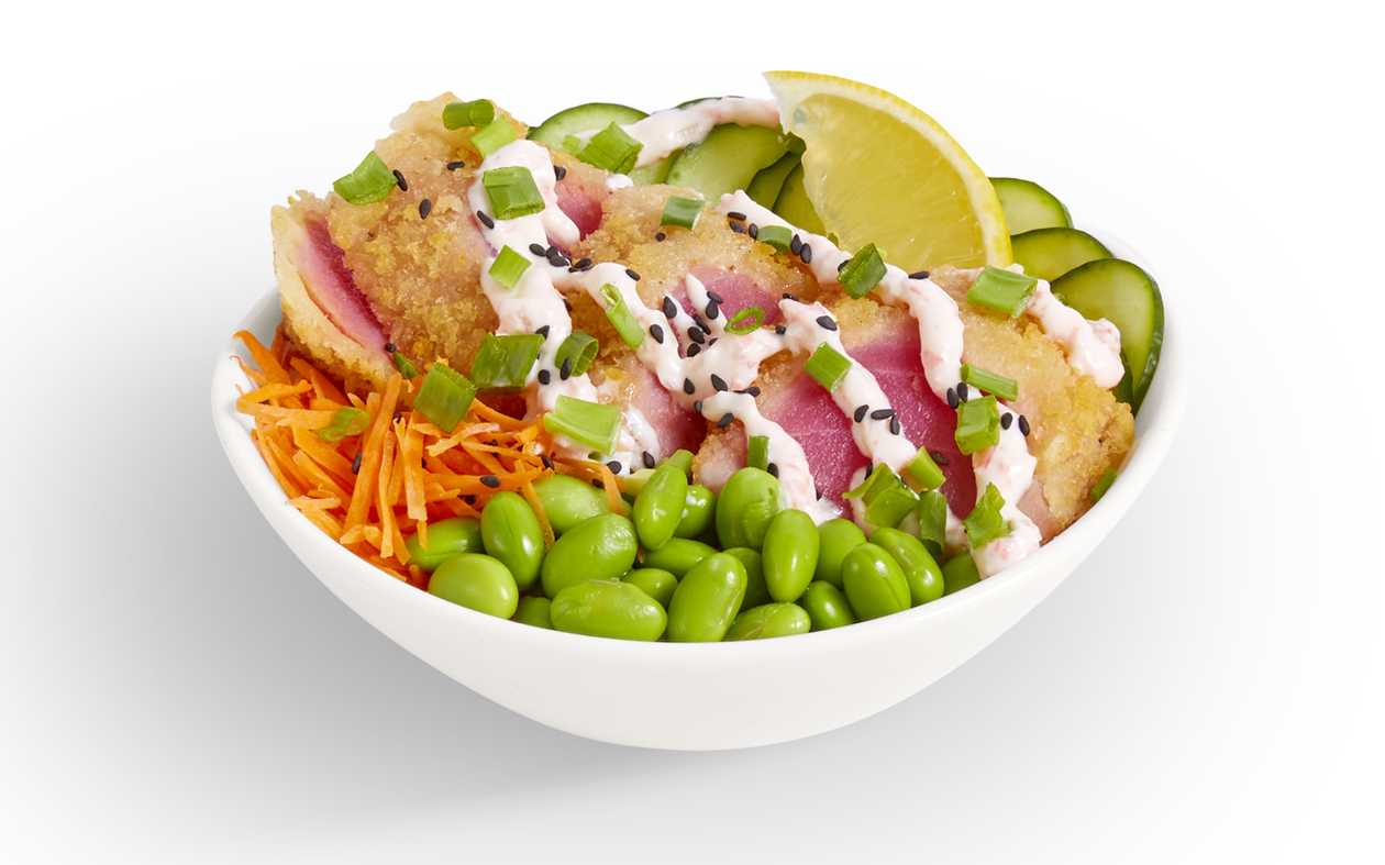 B5. Maguro poke bowl