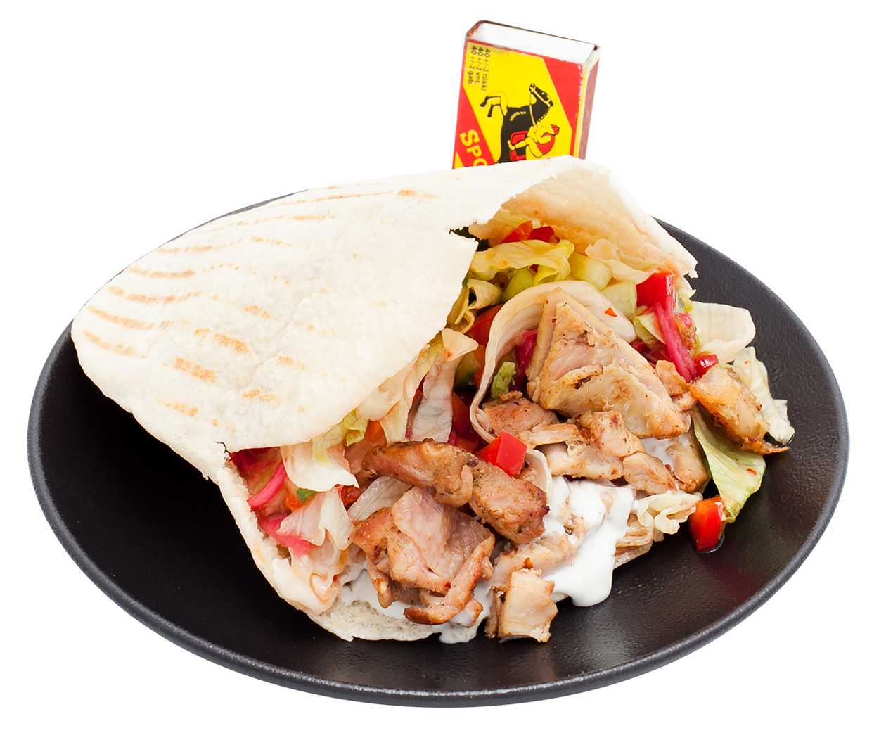 Chicken gyros kebab