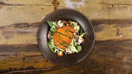 Grillostsallad