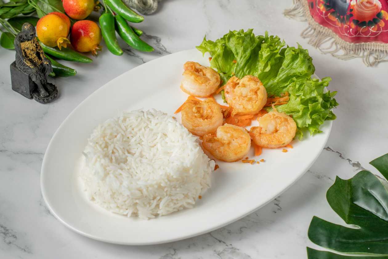 Fried with Garlic