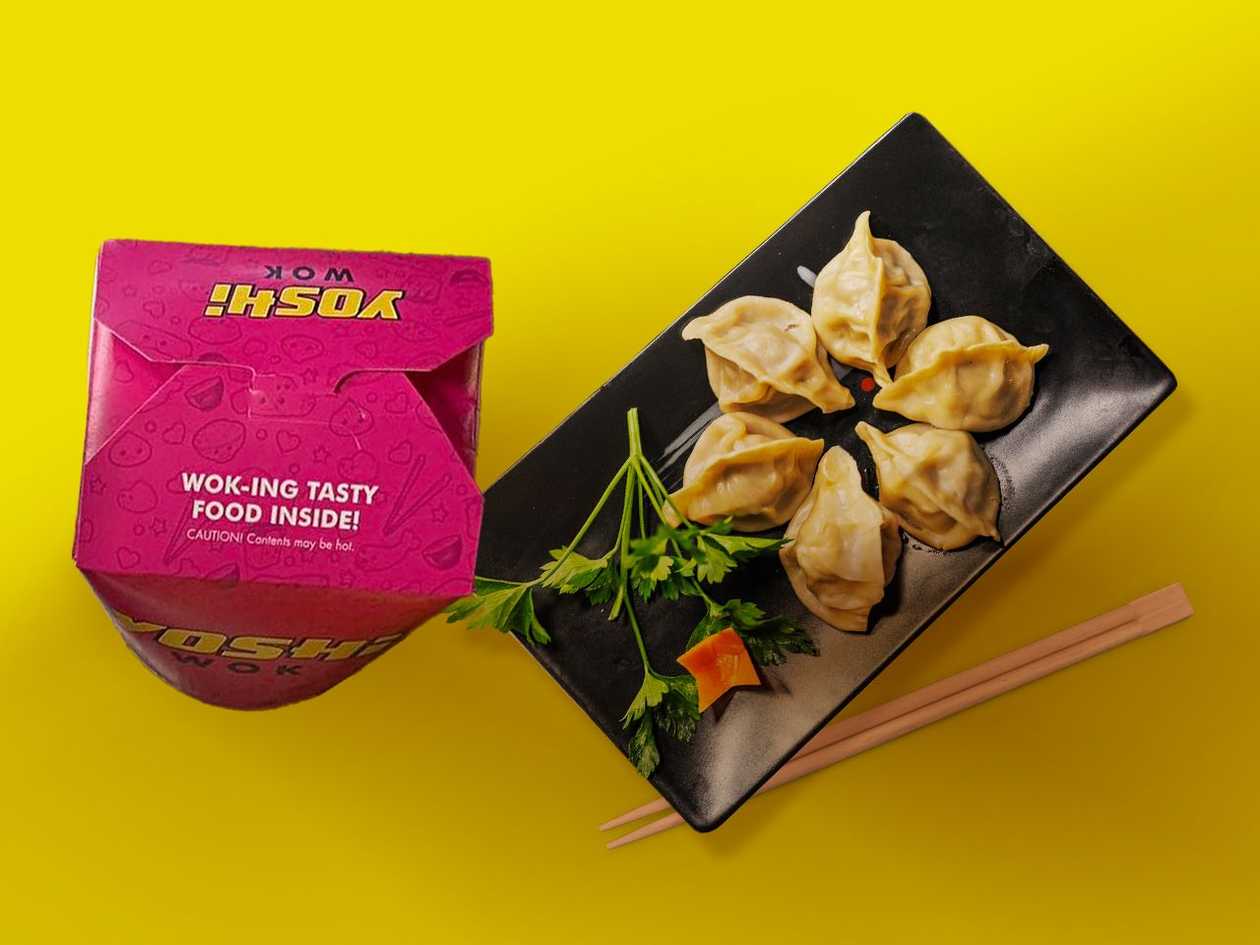 Steamed Beef & Vegetable Dumplings (6 Pcs)