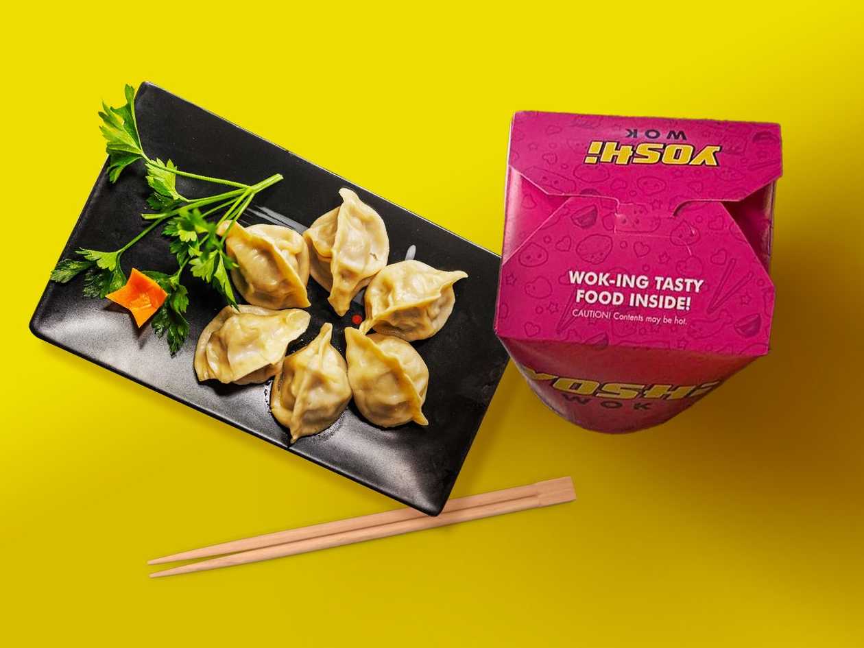 Steamed Pork & Vegetable Dumplings (12 Pcs)