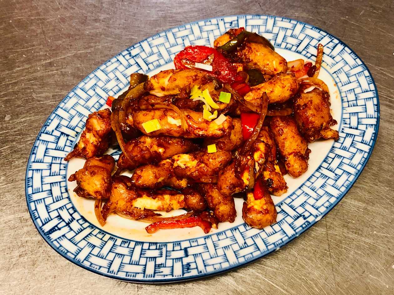 28. Chilly Paneer
